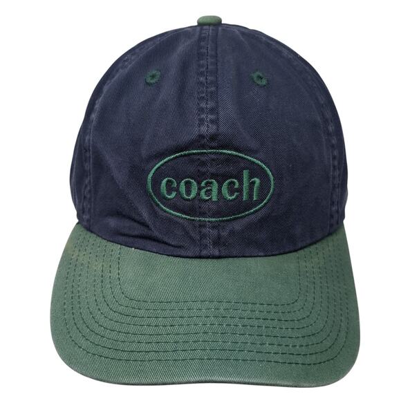 Coach Slideback Baseball Cap Multicolor One Size Adjustable Luna Pier - Picture 1 of 9